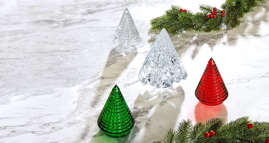 バカラツリー Baccarat(バカラ) / クリスマスツリー/CLR/13.5cm | 中古品の